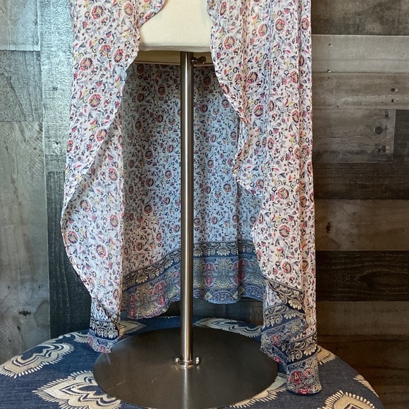 PPLA wrap OS pastel floral festival boho chic spring low key luxe quiet luxury - Picture 4 of 14